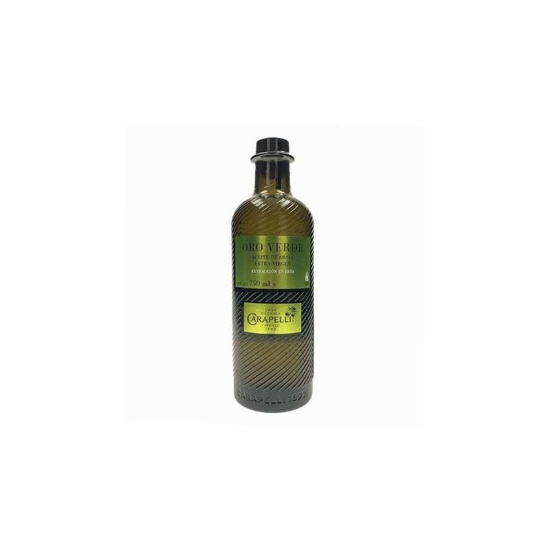 Aceite de oliva Extra Virgen Carapelli Frasco de 750 ml Oro Verde