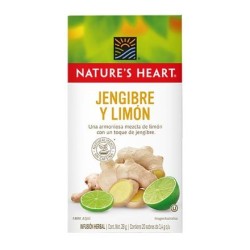 Te Jengibre y Limon Natures Heart 20 sobres/1.4grs