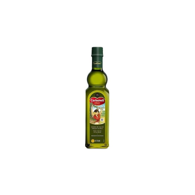 Aceite de oliva Extra Virgen Carbonell Frasco de 750 mL