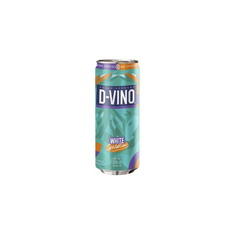 Vino Blanco D-Vino 12 Latas/355 ml