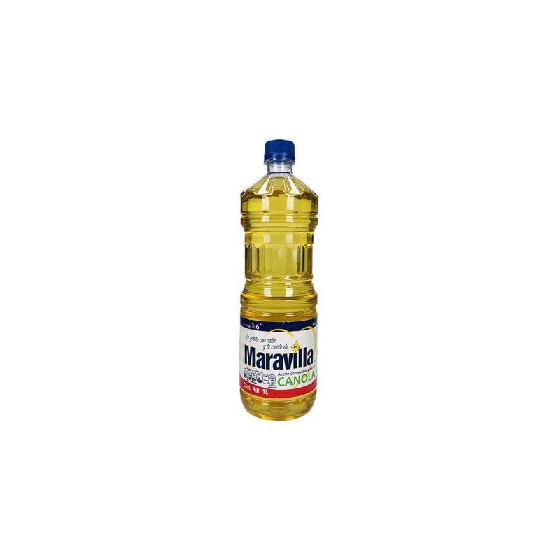 Aceite vegetal Maravilla 12 botellas de 1 L