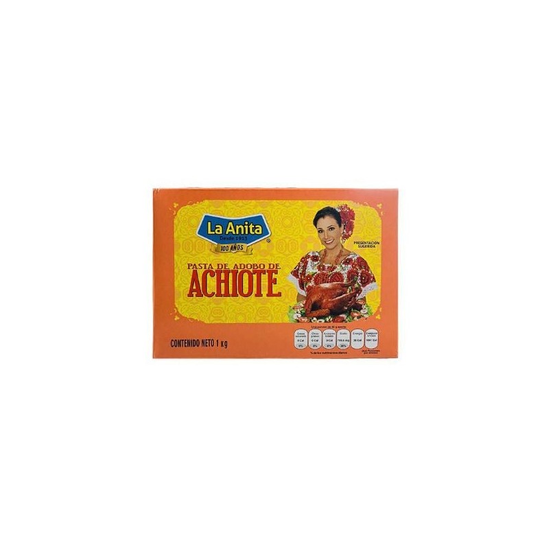 Achiote La Anita Bolsa de 1 Kg