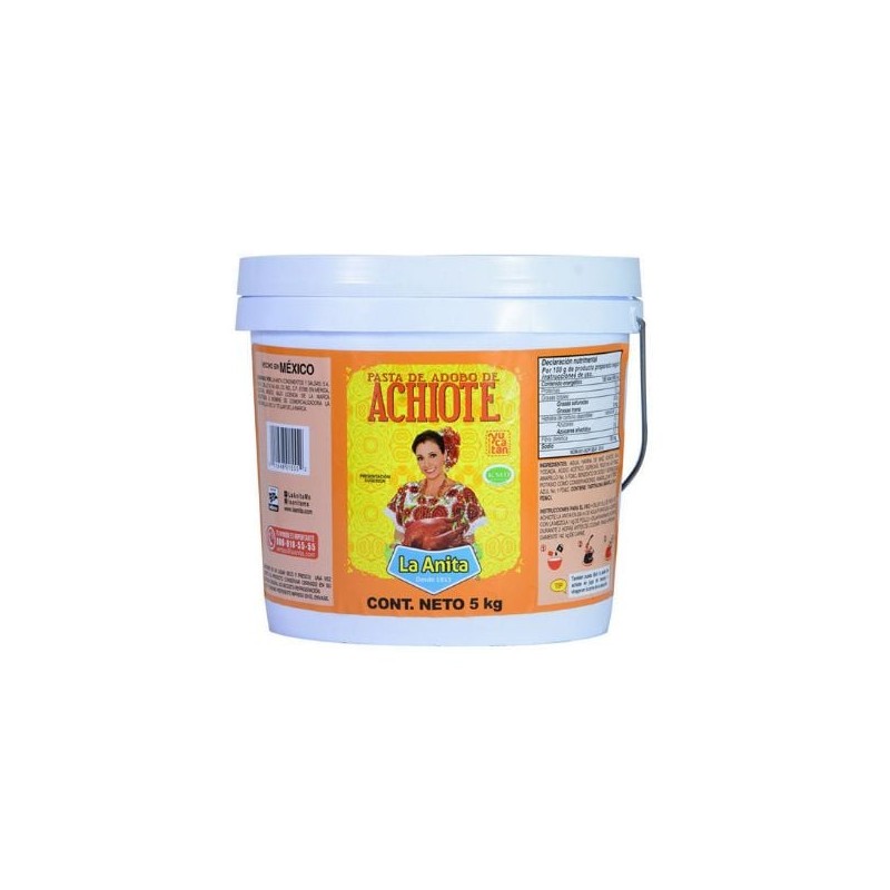 Achiote La Anita Cubeta de 5 Kg
