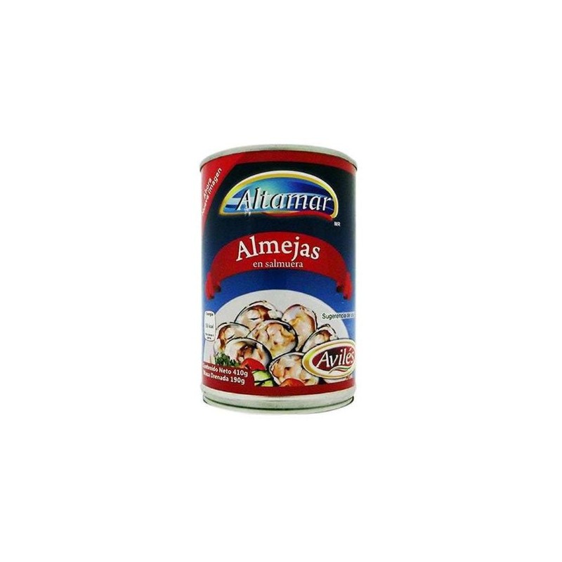 Almejas en salmuera Altamar Lata de 410 g