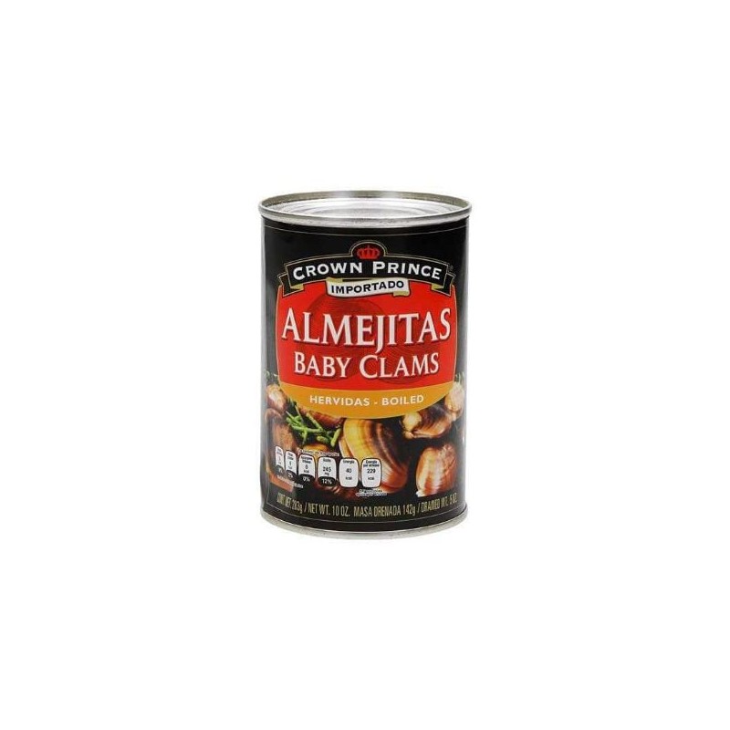 Almejitas baby clams Crown Prince Lata de 283 g