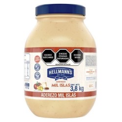 Aderezo Mil Islas Hellmanns galon 3.7 L