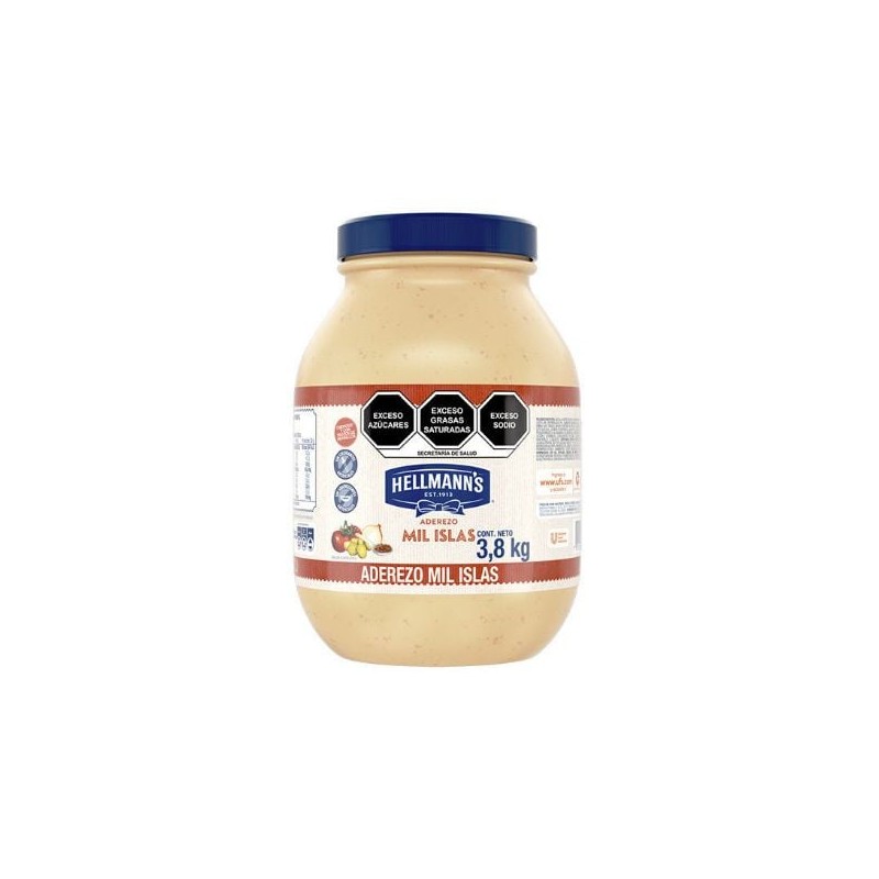 Aderezo Mil Islas Hellmanns galon 3.7 L