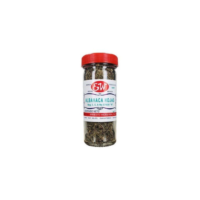 Albahaca Deshidratada Chef & Hotel Fco. 20 gr