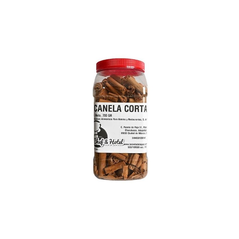 Canela Corta Chef & Hotel 700 gr Bote aprox 5/ cm 4 Continental