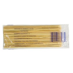 Brocheta de bambu de 20 cm Paquete de 100 piezas