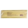Brocheta de bambu de 25 cm Paquete de 100 piezas