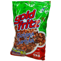 Cacahuate Botana Surtida Bolsa 900Gr SOL/ESNAFER