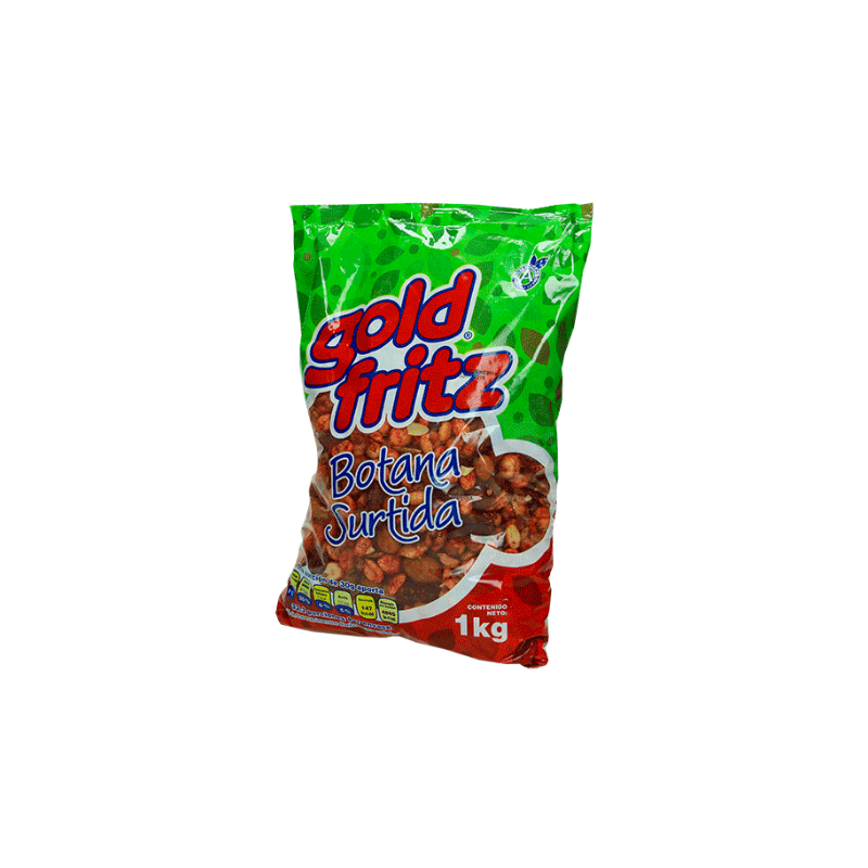 Cacahuate Botana Surtida Bolsa 900Gr SOL/ESNAFER