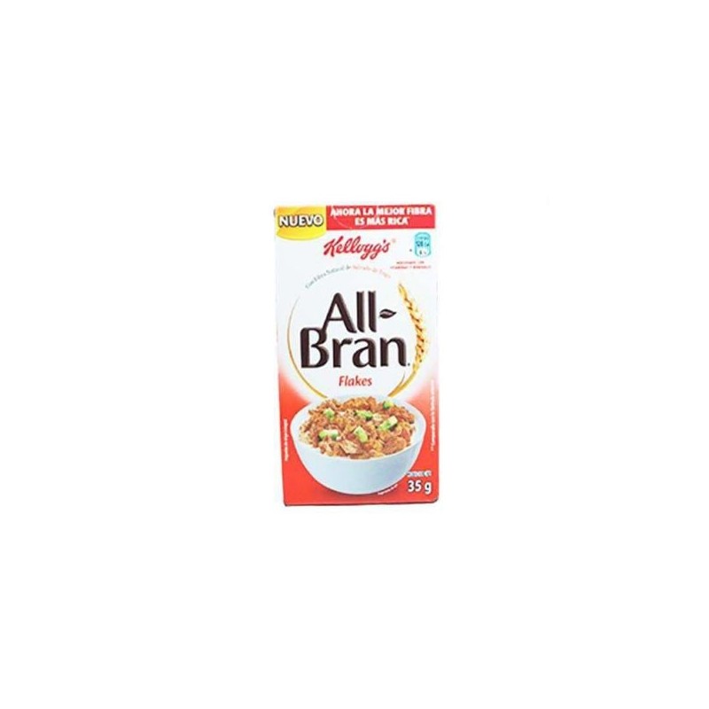 Cereal All-Bran Flakes individual Kelloggs 50 de 35 g (IEPS inc)AB
