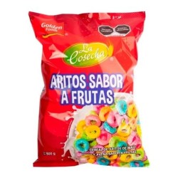Cereal Aritos de Fruta Golden 500g (IEPS Inc) Tipo Froot Loops