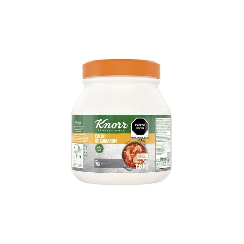 Caldo de camaron Knorr Tarro de 1.6 Kg