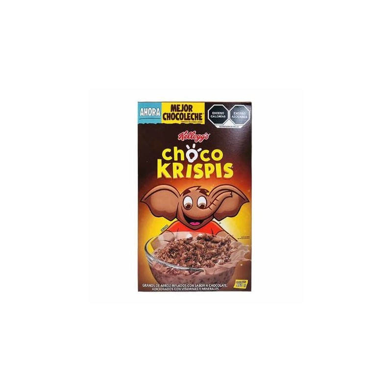 Cereal ChocoKrispis Kelloggs de 350 g CK (IEPS inc)
