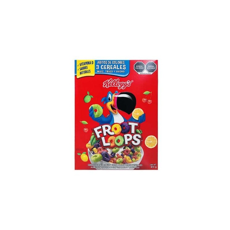 Cereal Froot Loops Kelloggs de 380 g (IEPS inc.) FL