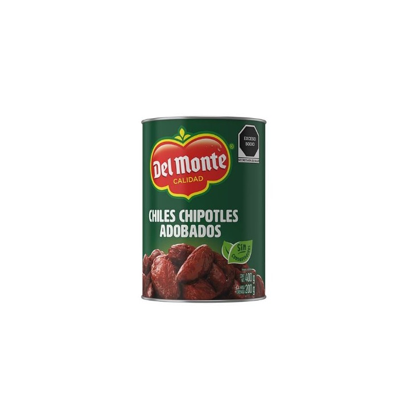 Chiles chipotles del Monte de 400 g