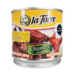 Chiles Chipotles La Torre Lata de 380 g