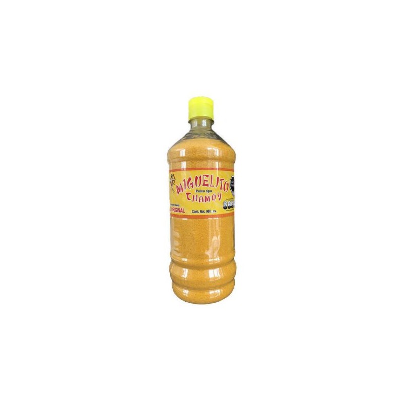 Chamoy de Mango en polvo Miguelito Botella de 980 g (IEPS inc.)