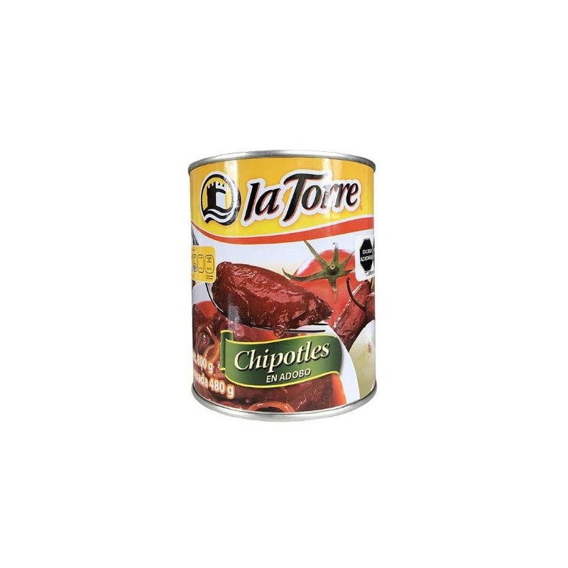 Chiles Chipotles La Torre Lata de 800 g
