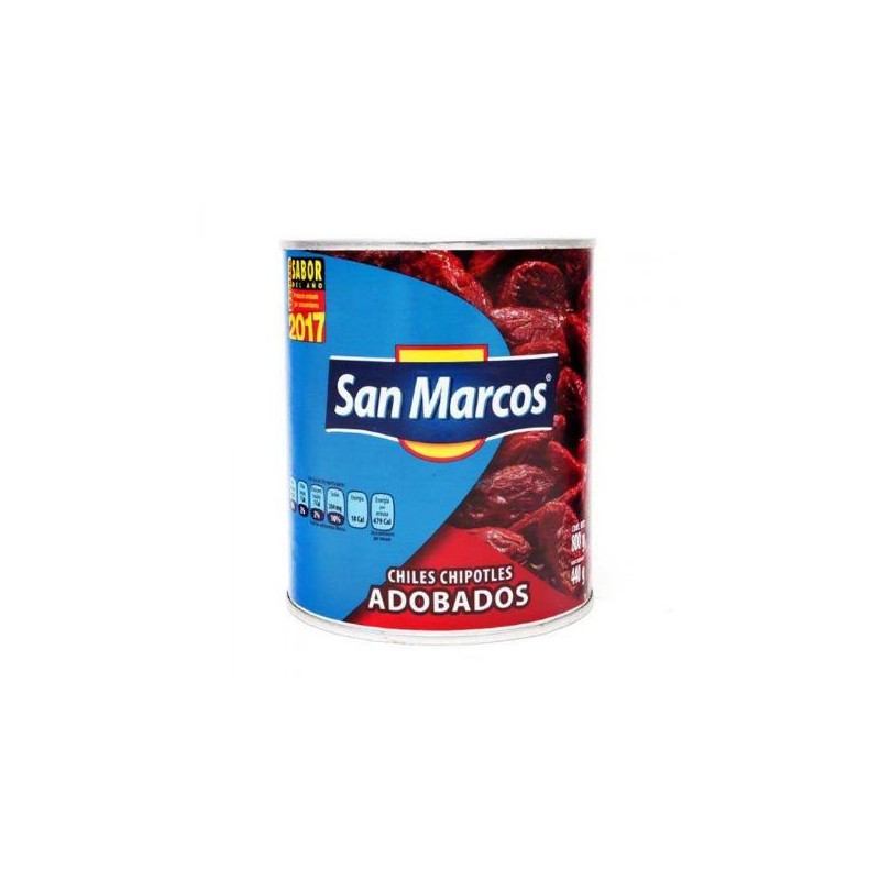 Chiles Chipotles San Marcos Lata de 800 g