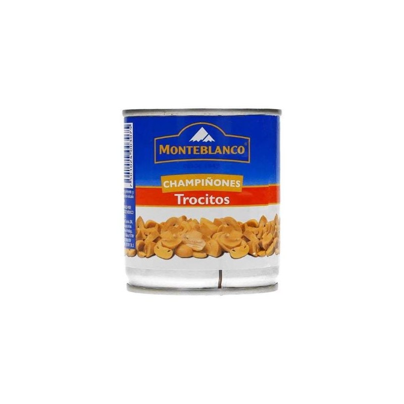 Champiñon en trocitos Monte blanco Lata de 2.83 Kg