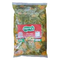 Chiles Rajas Carey 6 Bolsas de 3kg