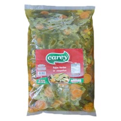 Chiles Rajas Carey 6 Bolsas de 3kg