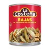 Chiles Rajas La Costeña 12 latas de 820 g
