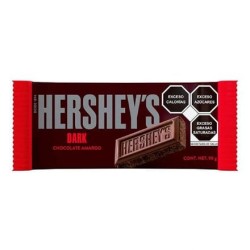 Chocolate Dark Hershey 24  barras de 90 g (IEPS INC) Reposteria