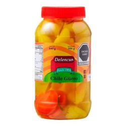 Chile Güero Pepperoncini Delencur 840 g