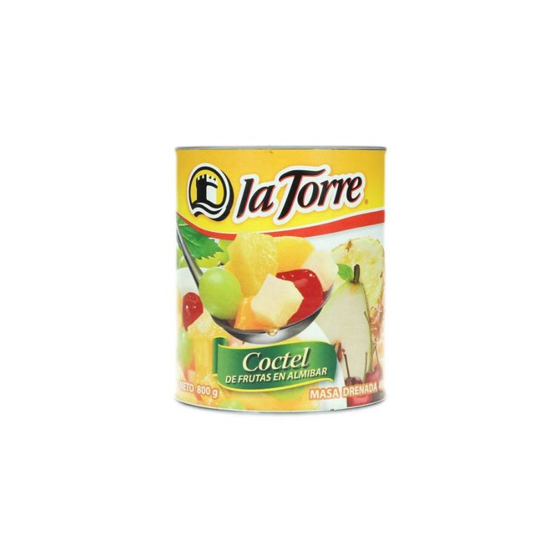 Coctel de frutas La Torre Lata de 800 g