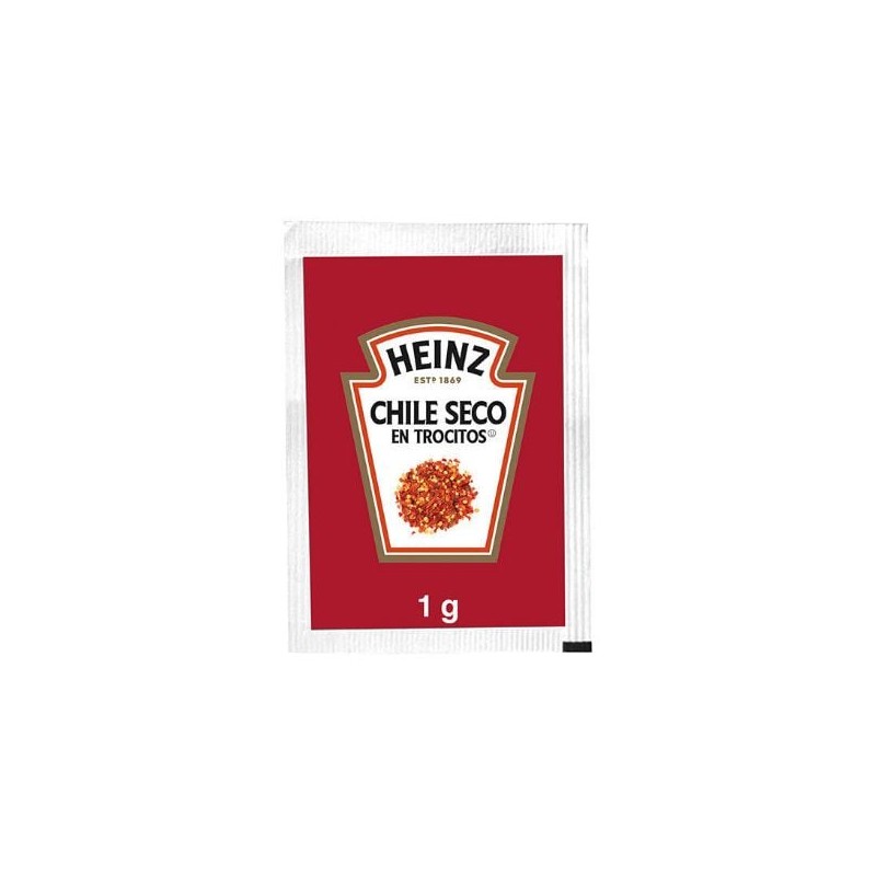 Chile rojo quebrado Heinz 400 sobres de 1 g