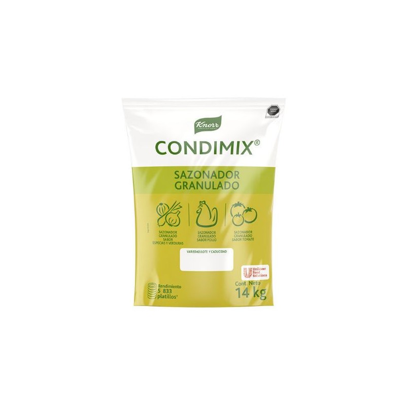 Condimix Sabor a Pollo Knorr 14 Kg Saco