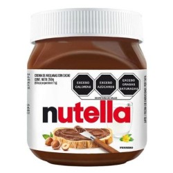 Crema de Avellana Nutella CHICA 350 g (IEPS inc.)