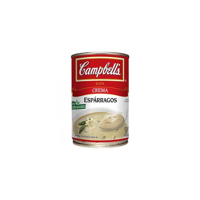 Crema de Esparragos Campbells Lata de 420 g