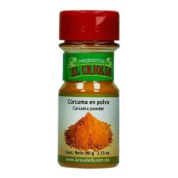 Curcuma en polvo El Criollo Bote de 60 g