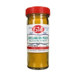 Curcuma en polvo Ernesto Weinstein Frasco de 95 g