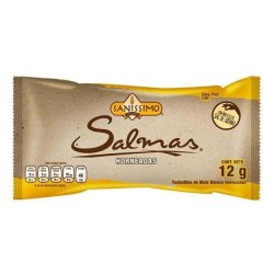 Galleta Salada Salmas paquete 100 paq de 12g Sanissimo