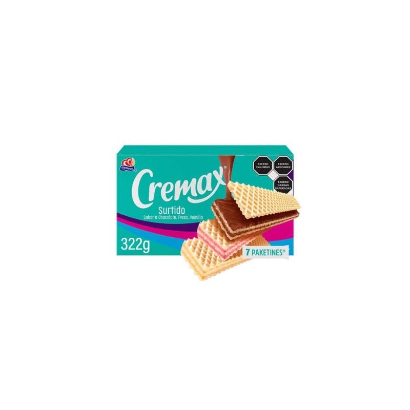 Galletas Cremax de Nieve surtidas 322 g (IEPS INC.)