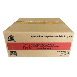 Galletas Emperador Chocolate 16 paquetes de 109 g Gamesa (IEPS INC.)