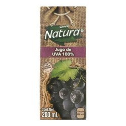 Jugo 100% Uva Natura Minibrick 40 de 200 mL