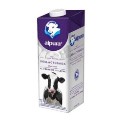 Leche DESLACTOSADA Alpura 12 de 1 L