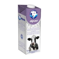 Leche Deslactosada Light Alpura 12 de 1 L