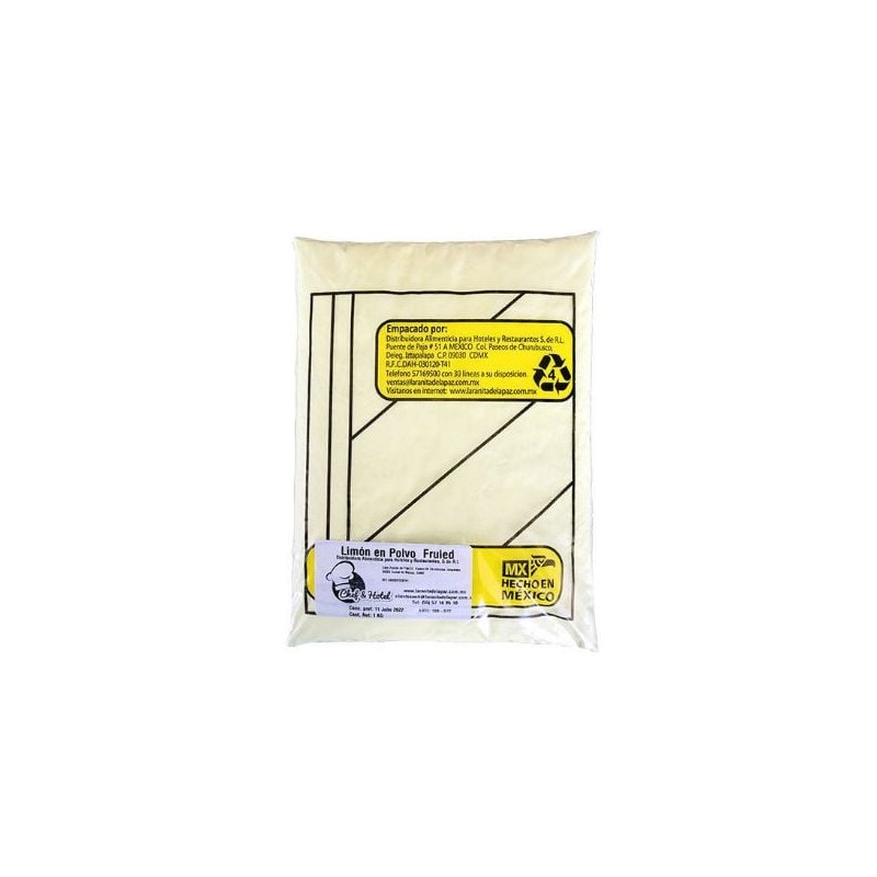 Limon en Polvo Chef & Hotel Fruled Bolsa 1 Kg