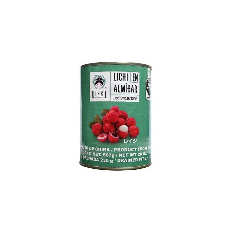 Lychee en Almibar Uteki Lata de 567 g