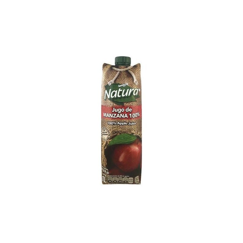 Jugo 100% Manzana Natura 12 de 946 ml