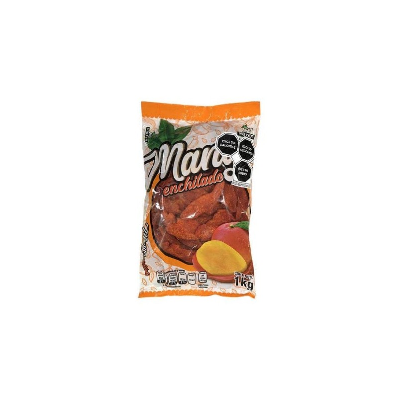 Mango Enchilado Premier Bolsa 1 Kg. (IEPS INC)